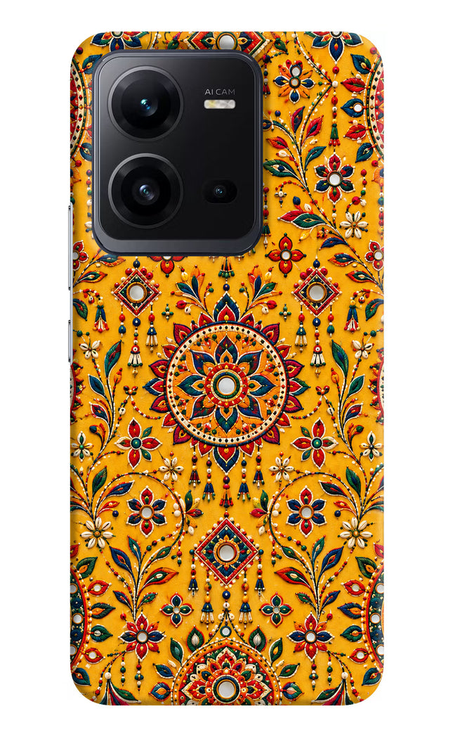 Sunlit Aura Vivo V25 5G Hard Case Back Cover by Casekaro