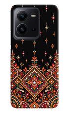 Noir Mehfil Vivo V25 5G Hard Case Back Cover by Casekaro