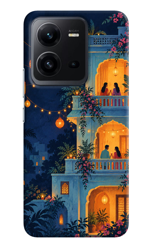 Balcony Glow Vivo V25 5G Hard Case Back Cover by Casekaro