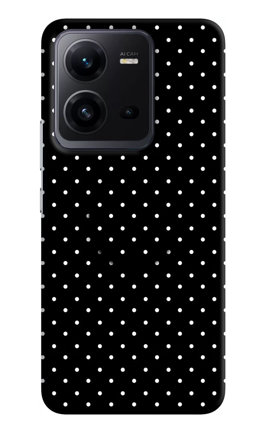 White Dots Vivo V25 5G Pop Case, Hard case