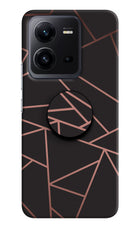 Geometric Pattern Vivo V25 5G Pop Case by Casekaro