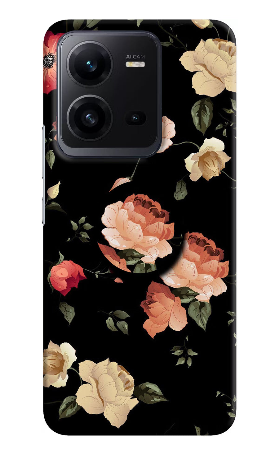 Flowers Vivo V25 5G Pop Case, Hard case