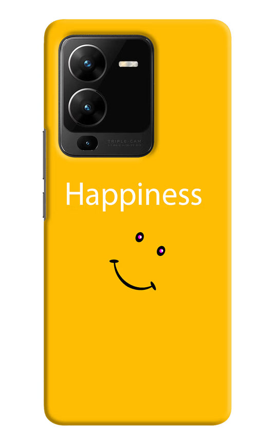 Happiness With Smiley Vivo V25 Pro 5G Hard Case Back Cover by Casekaro