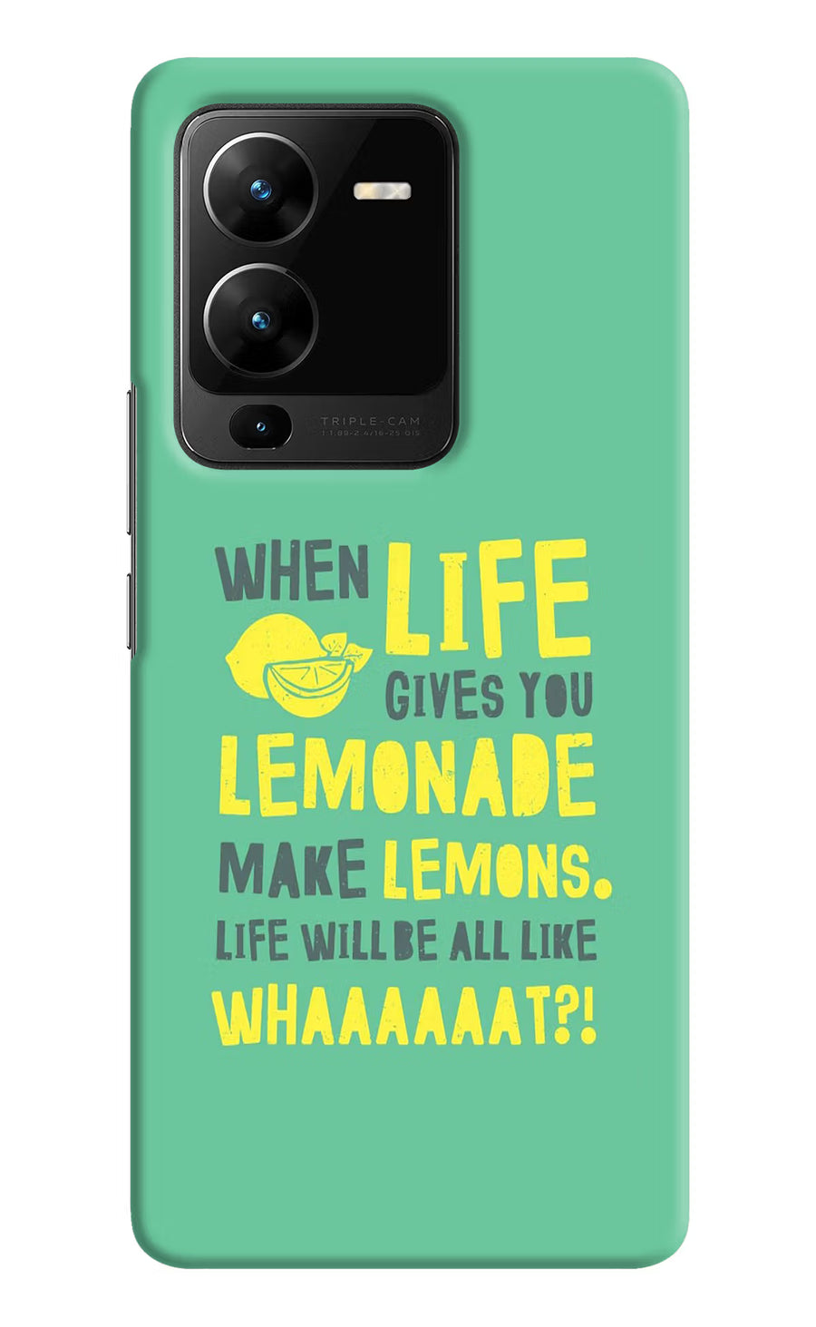 Quote Vivo V25 Pro 5G Back Cover, Hard case