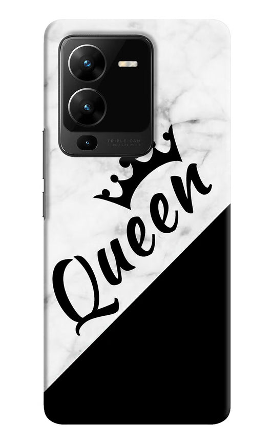 Queen Vivo V25 Pro 5G Hard Case Back Cover by Casekaro