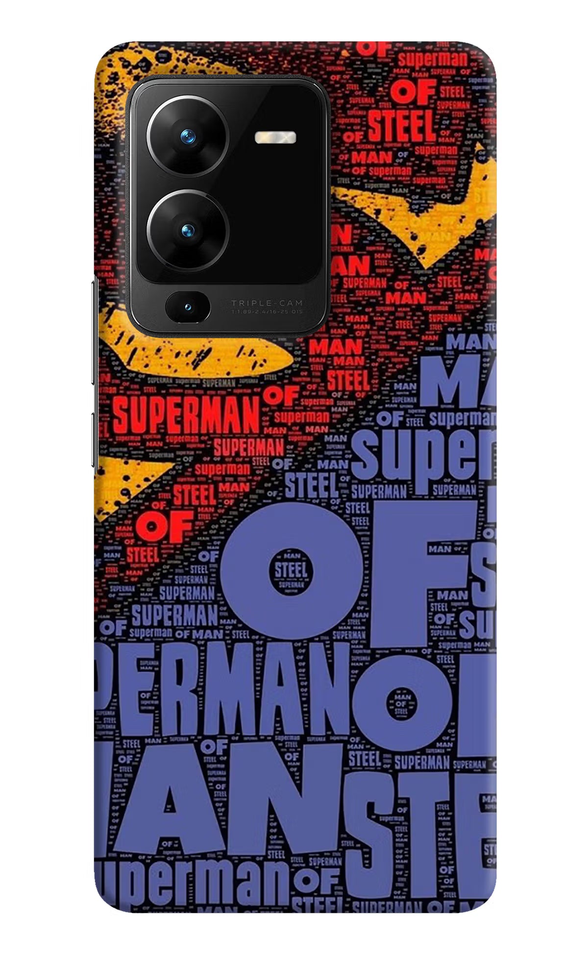 Superman Vivo V25 Pro 5G Hard Case Back Cover by Casekaro