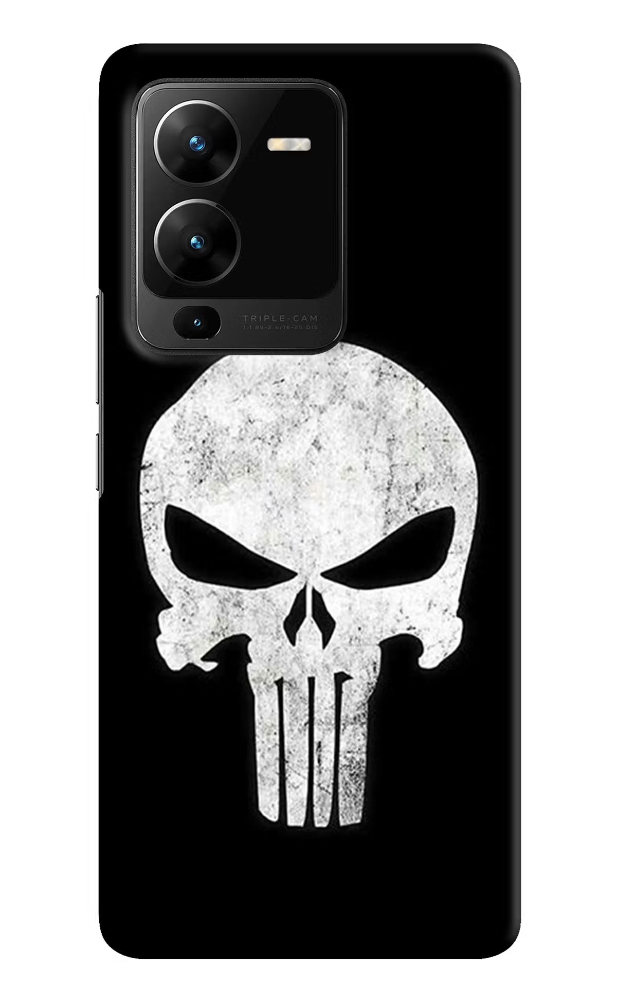 Punisher Skull Vivo V25 Pro 5G Hard Case Back Cover by Casekaro