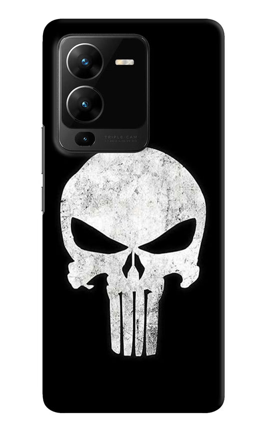 Punisher Skull Vivo V25 Pro 5G Hard Case Back Cover by Casekaro