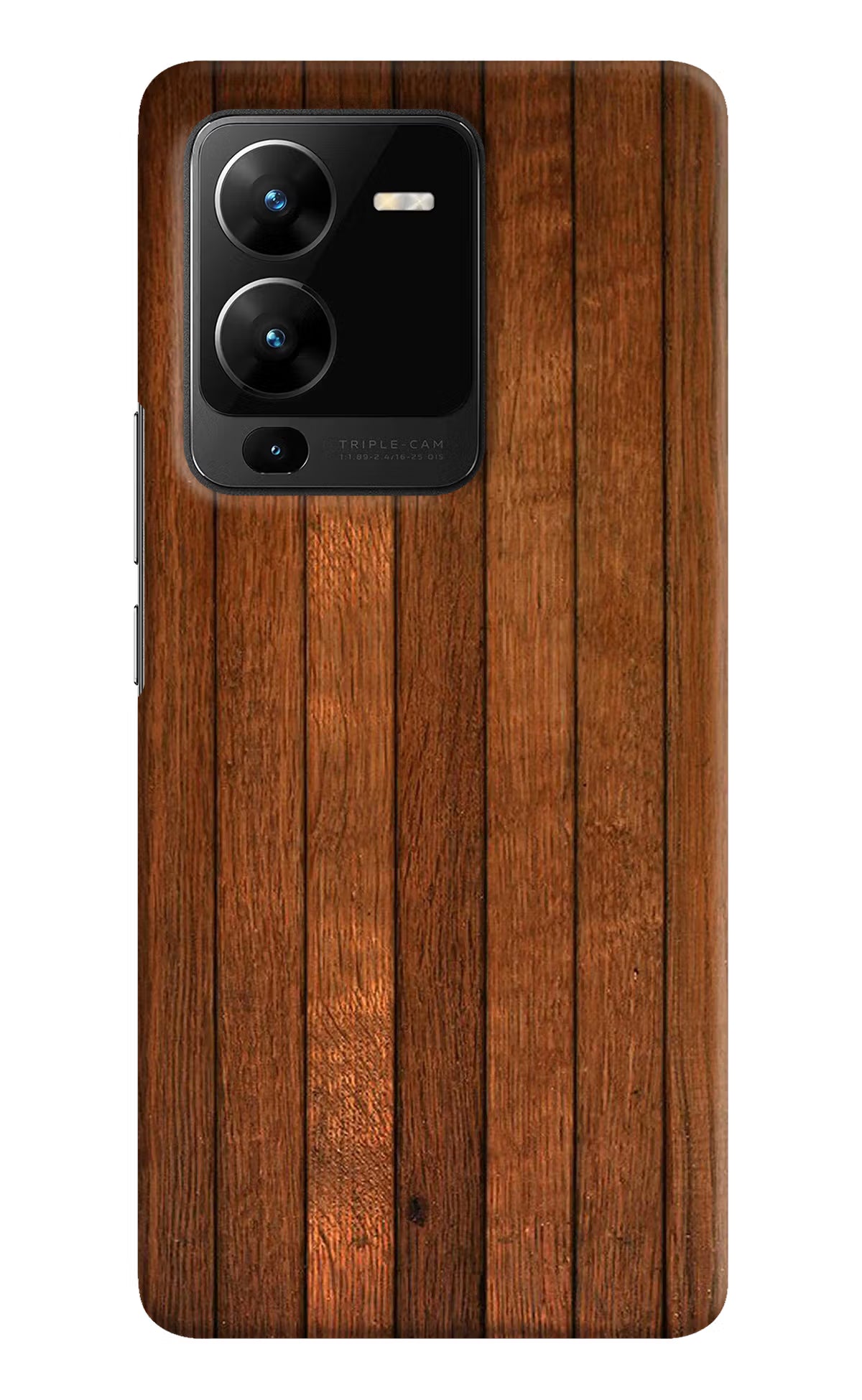 Wooden Artwork Bands Vivo V25 Pro 5G Hard Case Back Cover by Casekaro