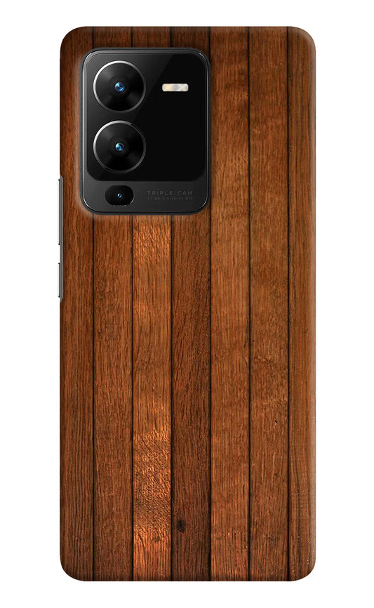 Wooden Artwork Bands Vivo V25 Pro 5G Hard Case Back Cover by Casekaro