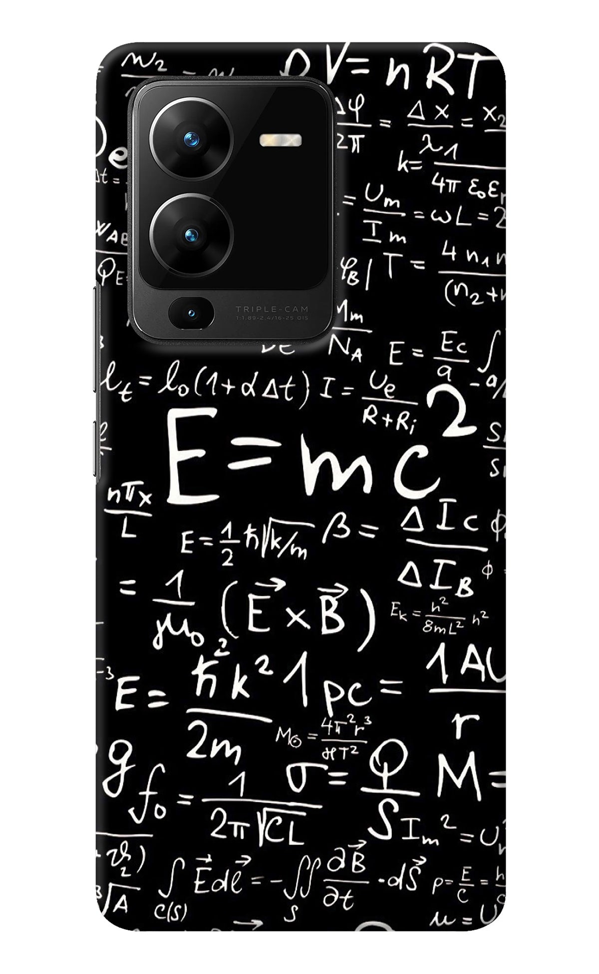 Physics Albert Einstein Formula Vivo V25 Pro 5G Back Cover