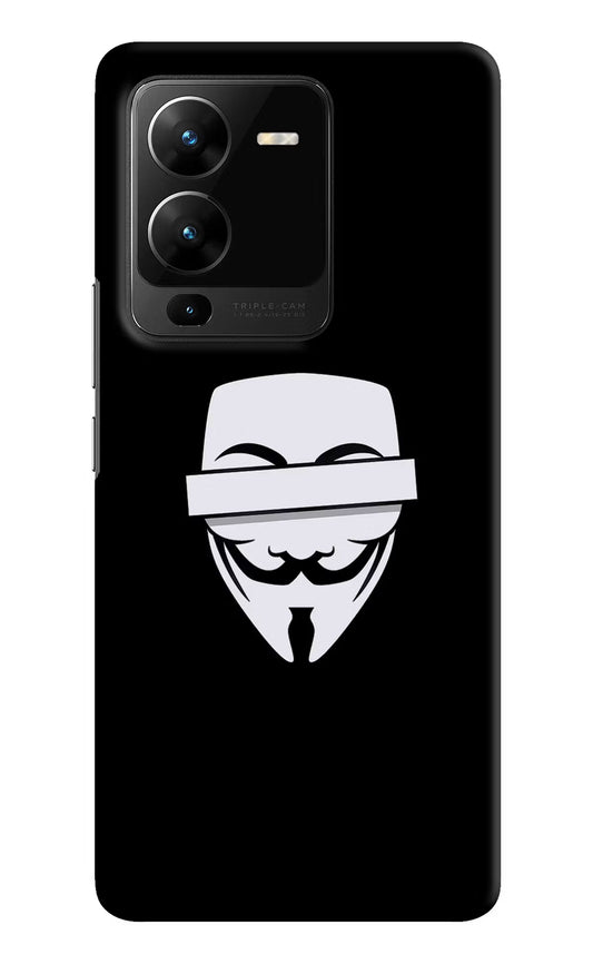Anonymous Face Vivo V25 Pro 5G Hard Case Back Cover by Casekaro