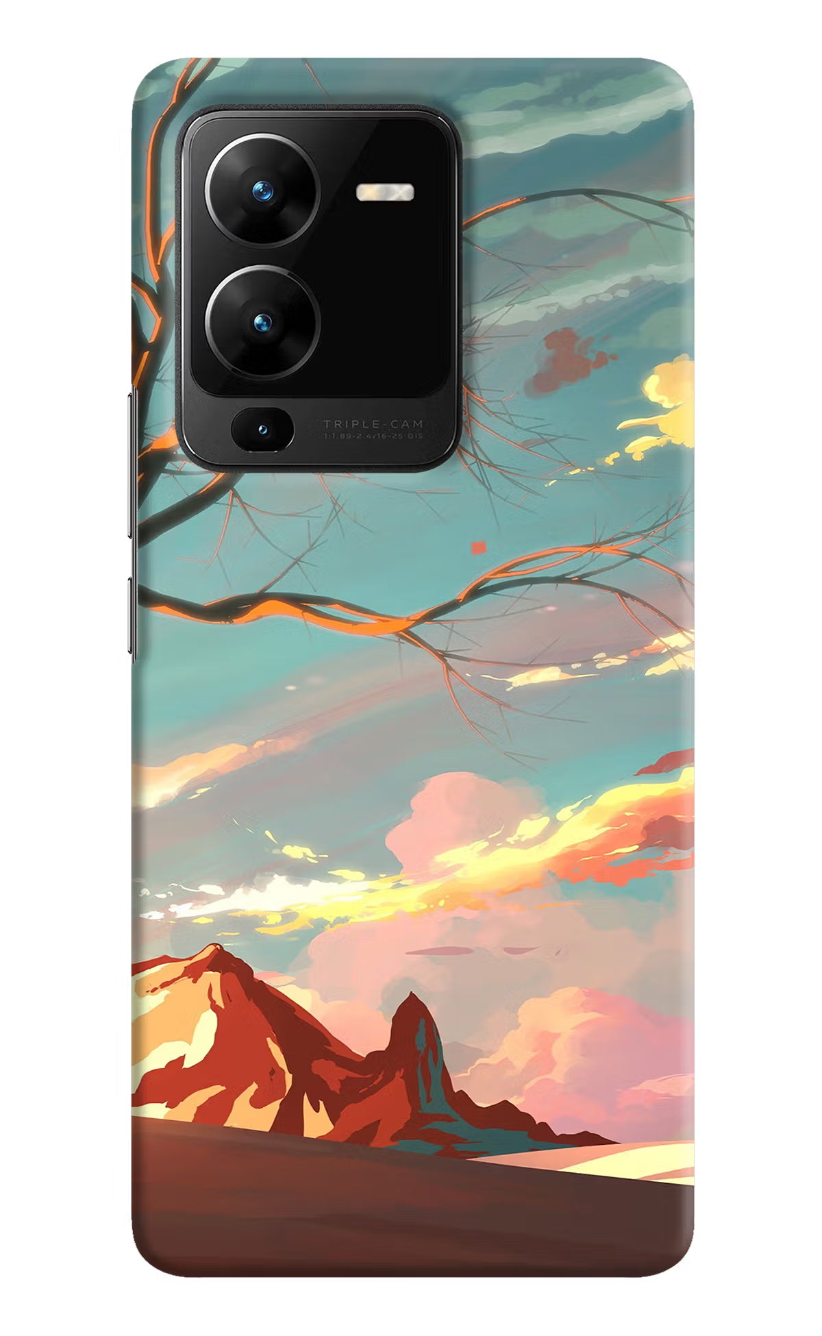 Scenery Vivo V25 Pro 5G Hard Case Back Cover by Casekaro