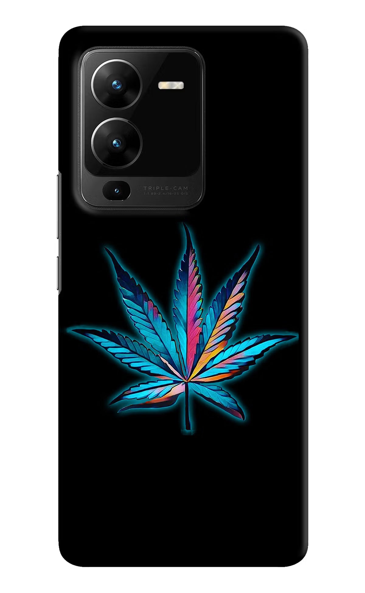 Weed Vivo V25 Pro 5G Hard Case Back Cover by Casekaro
