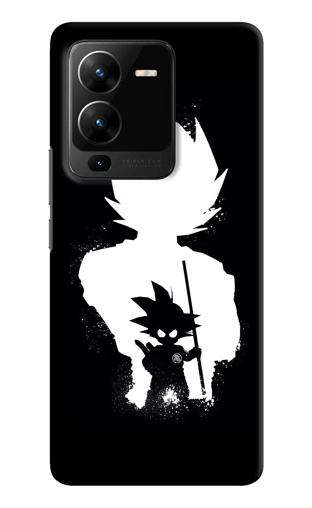 Goku Shadow Vivo V25 Pro 5G Hard Case Back Cover by Casekaro