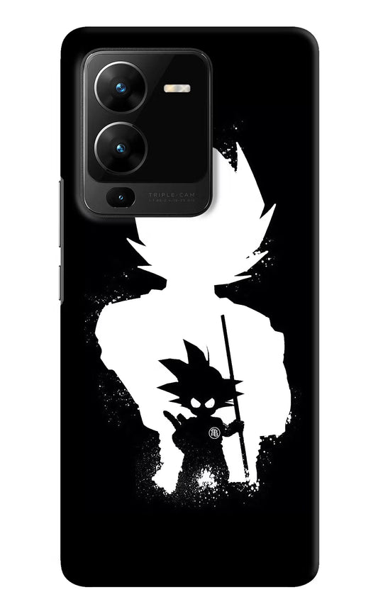 Goku Shadow Vivo V25 Pro 5G Hard Case Back Cover by Casekaro
