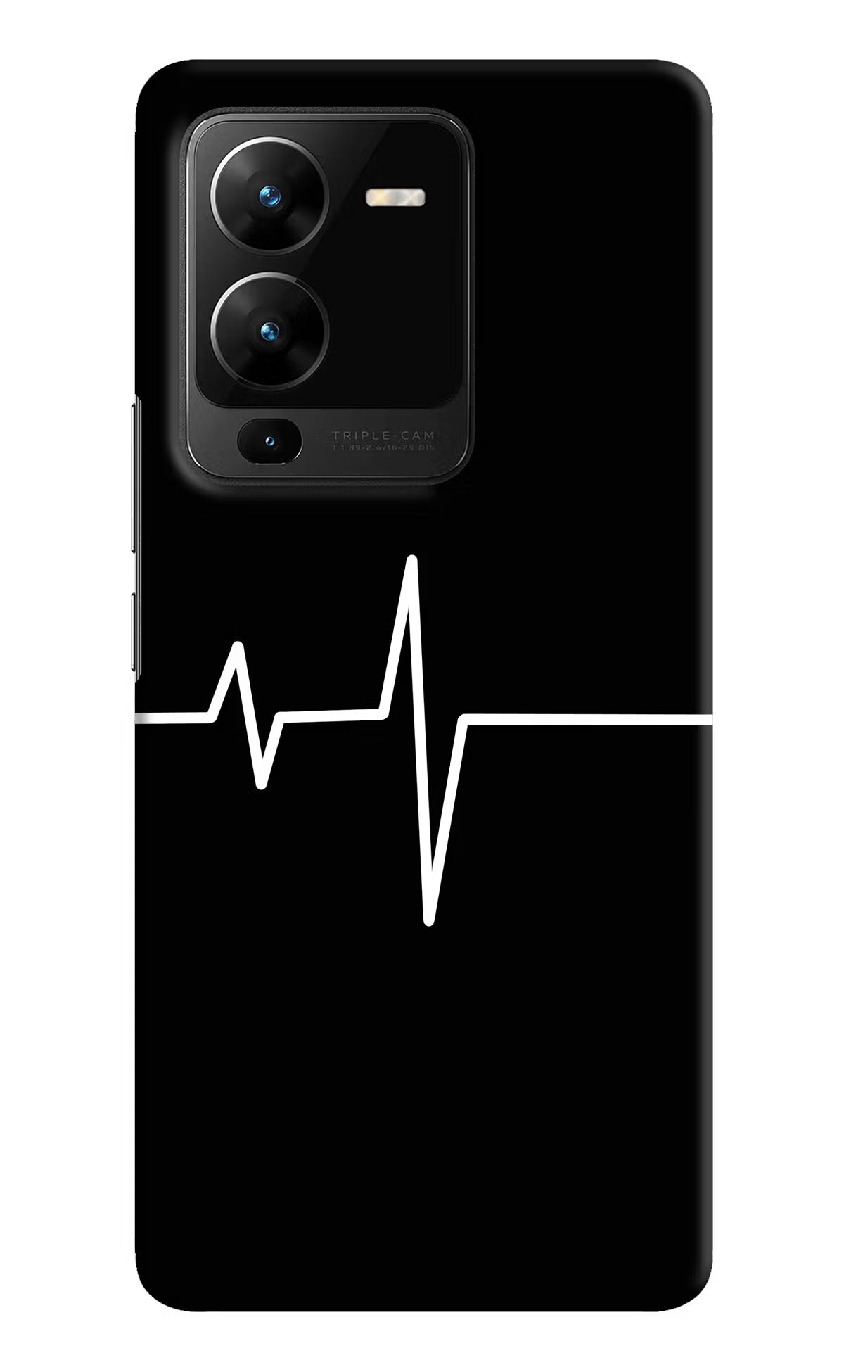Heart Beats Vivo V25 Pro 5G Hard Case Back Cover by Casekaro