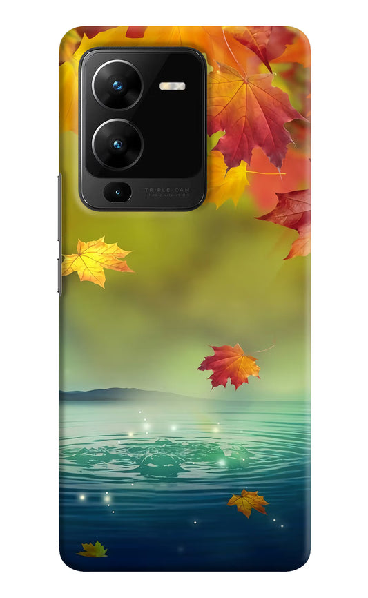 Flowers Vivo V25 Pro 5G Hard Case Back Cover by Casekaro