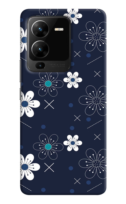 Flowers Vivo V25 Pro 5G Hard Case Back Cover by Casekaro