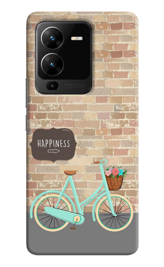Happiness Artwork Vivo V25 Pro 5G Hard Case Back Cover by Casekaro