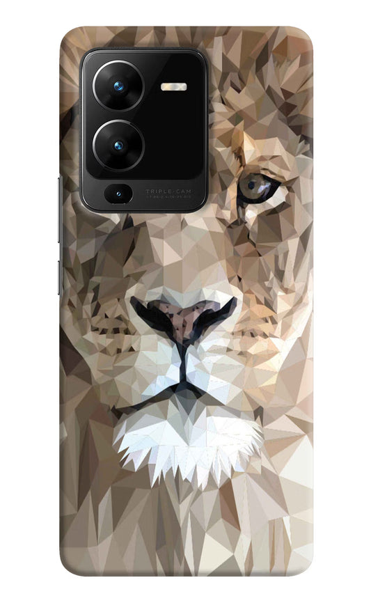 Lion Art Vivo V25 Pro 5G Hard Case Back Cover by Casekaro
