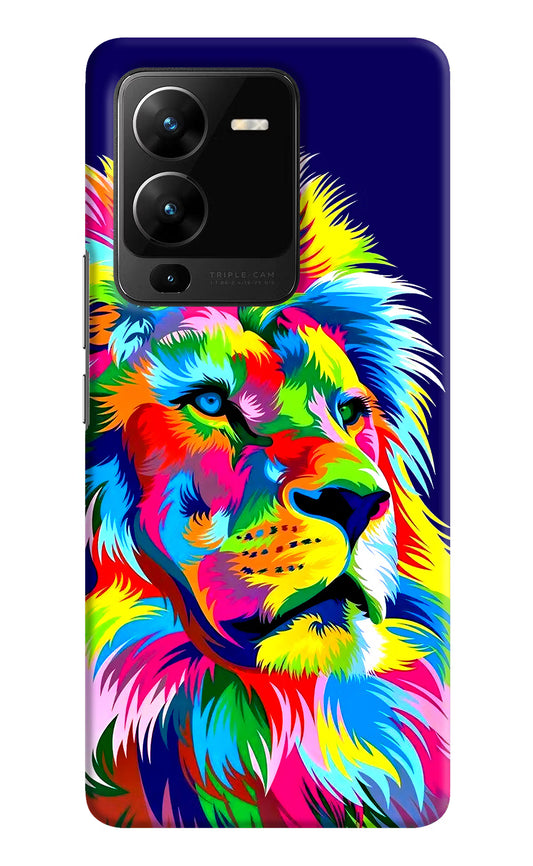 Vector Art Lion Vivo V25 Pro 5G Hard Case Back Cover by Casekaro