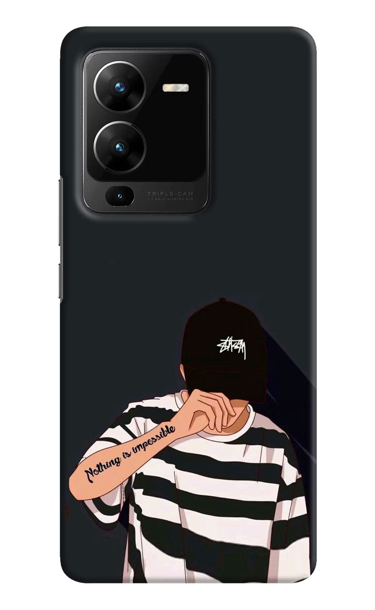 Aesthetic Boy Vivo V25 Pro 5G Hard Case Back Cover by Casekaro