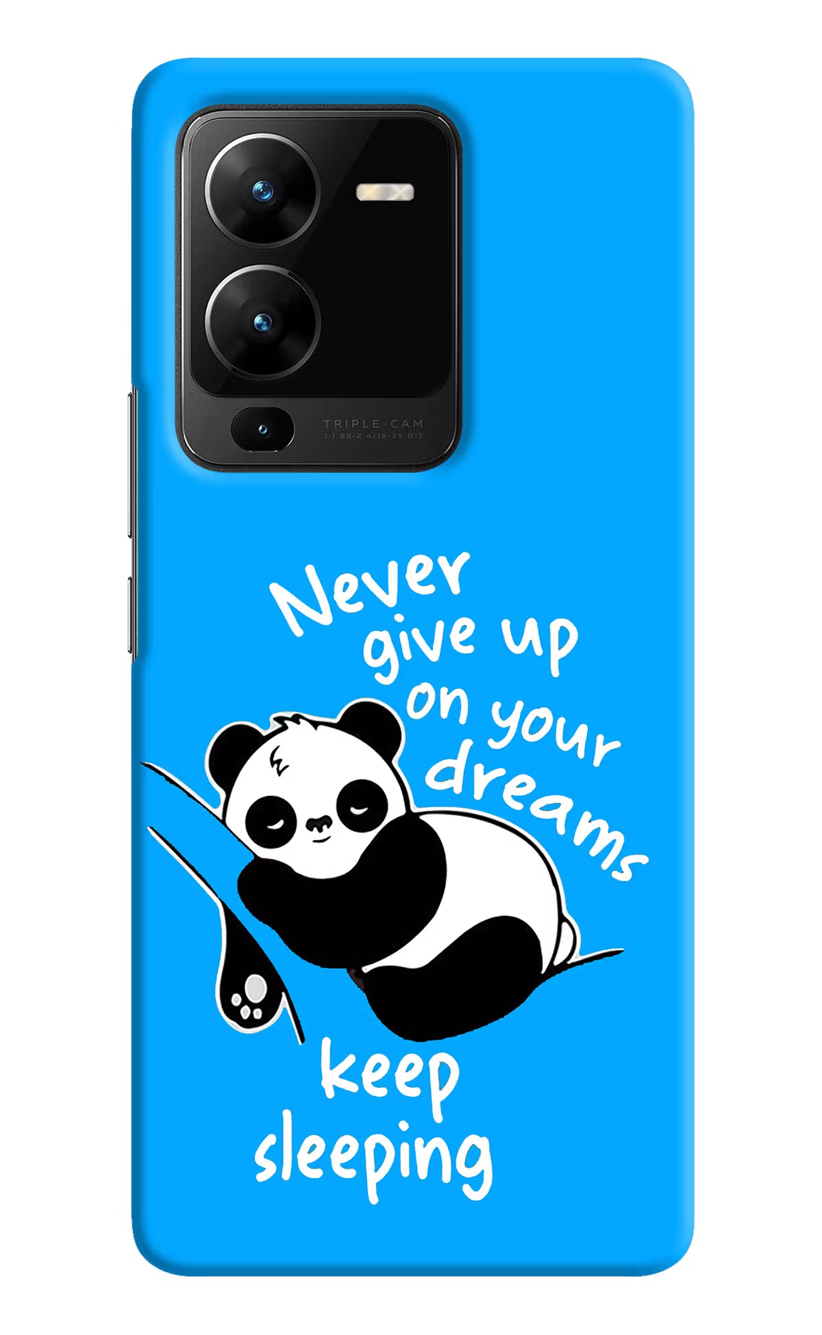 Keep Sleeping Vivo V25 Pro 5G Hard Case Back Cover by Casekaro