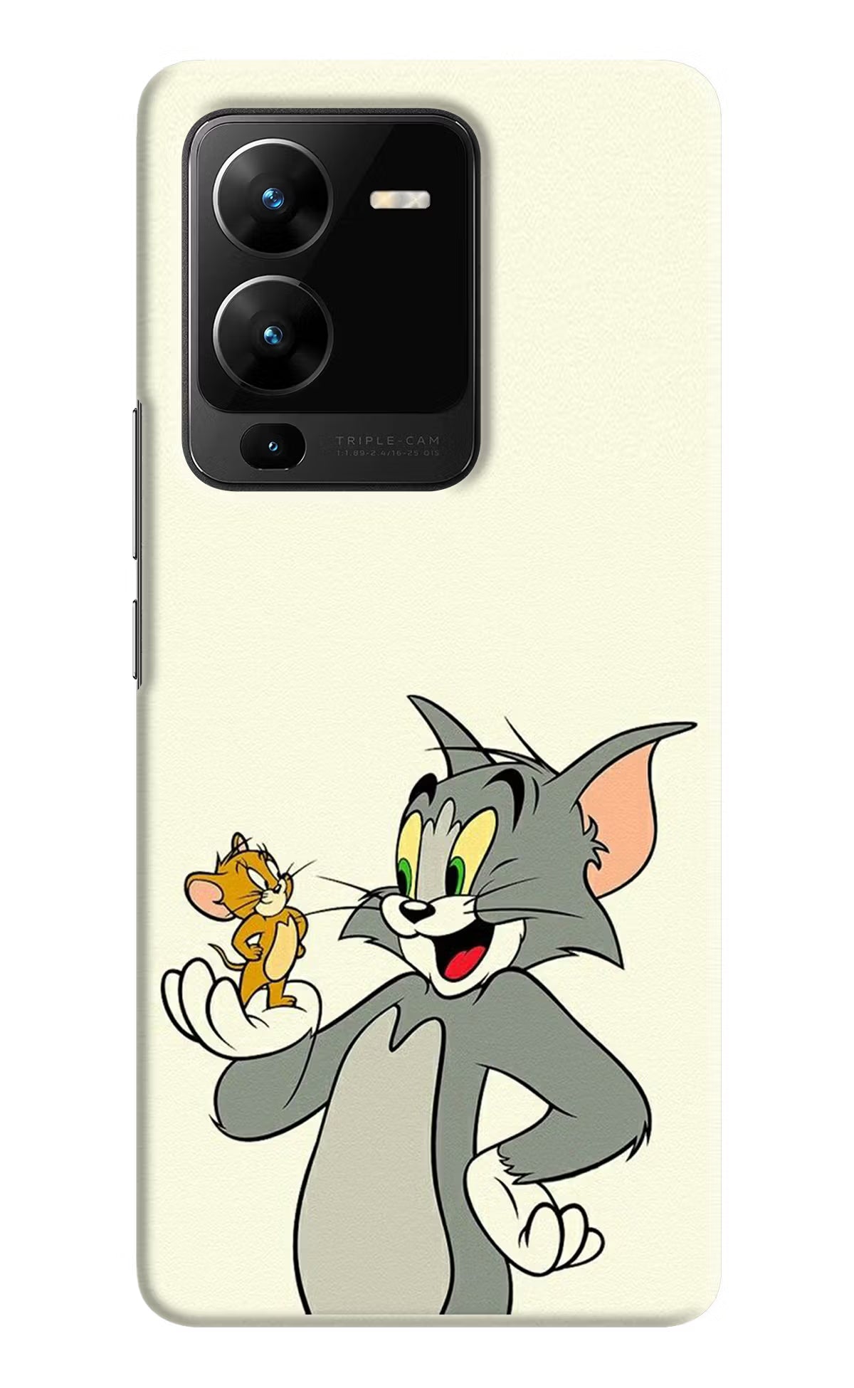 Tom & Jerry Vivo V25 Pro 5G Hard Case Back Cover by Casekaro