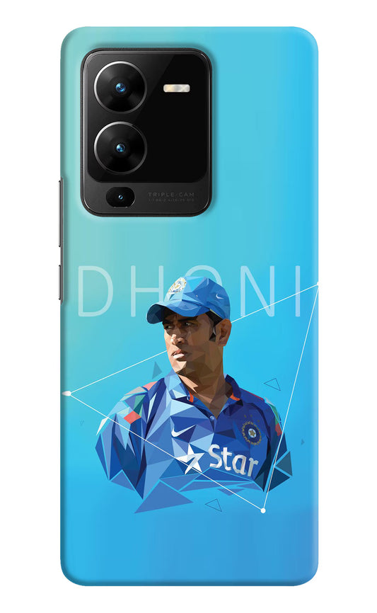 Dhoni Artwork Vivo V25 Pro 5G Hard Case Back Cover by Casekaro