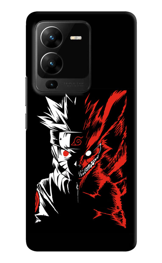 Naruto Two Face Vivo V25 Pro 5G Hard Case Back Cover by Casekaro