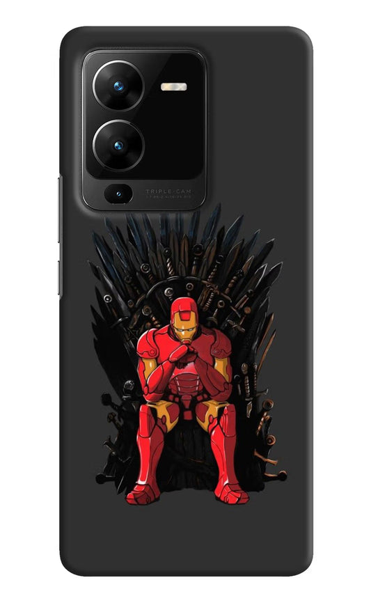 Ironman Throne Vivo V25 Pro 5G Hard Case Back Cover by Casekaro