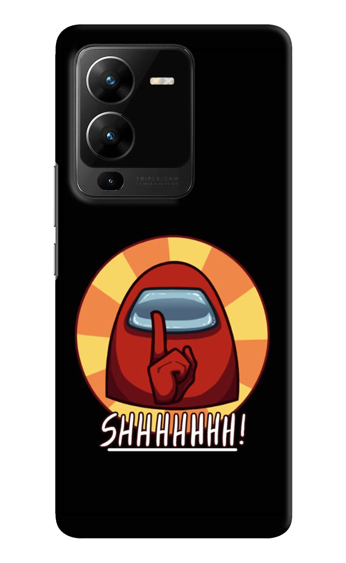 Among Us Shhh! Vivo V25 Pro 5G Hard Case Back Cover by Casekaro