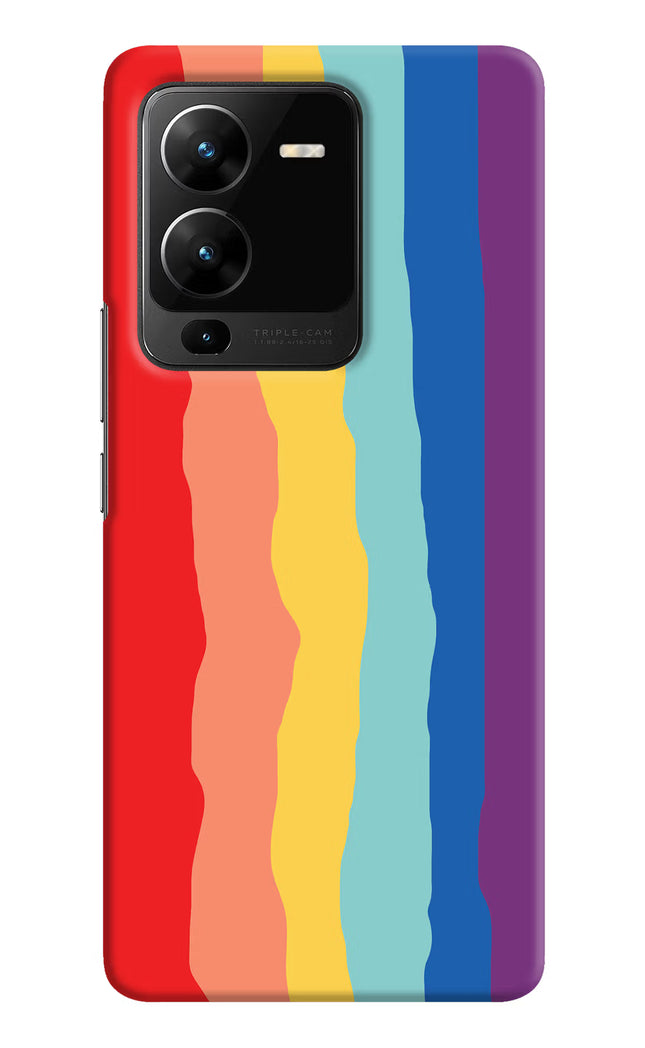 Rainbow Vivo V25 Pro 5G Hard Case Back Cover by Casekaro