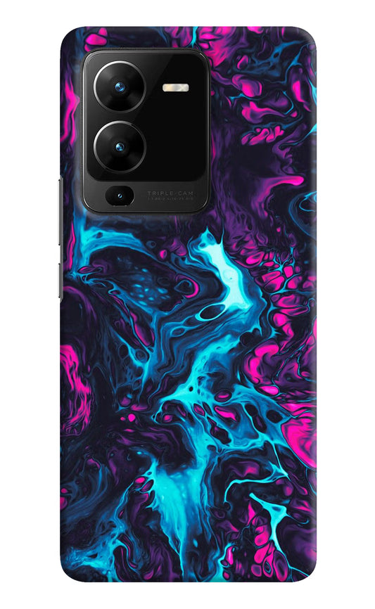 Abstract Vivo V25 Pro 5G Hard Case Back Cover by Casekaro