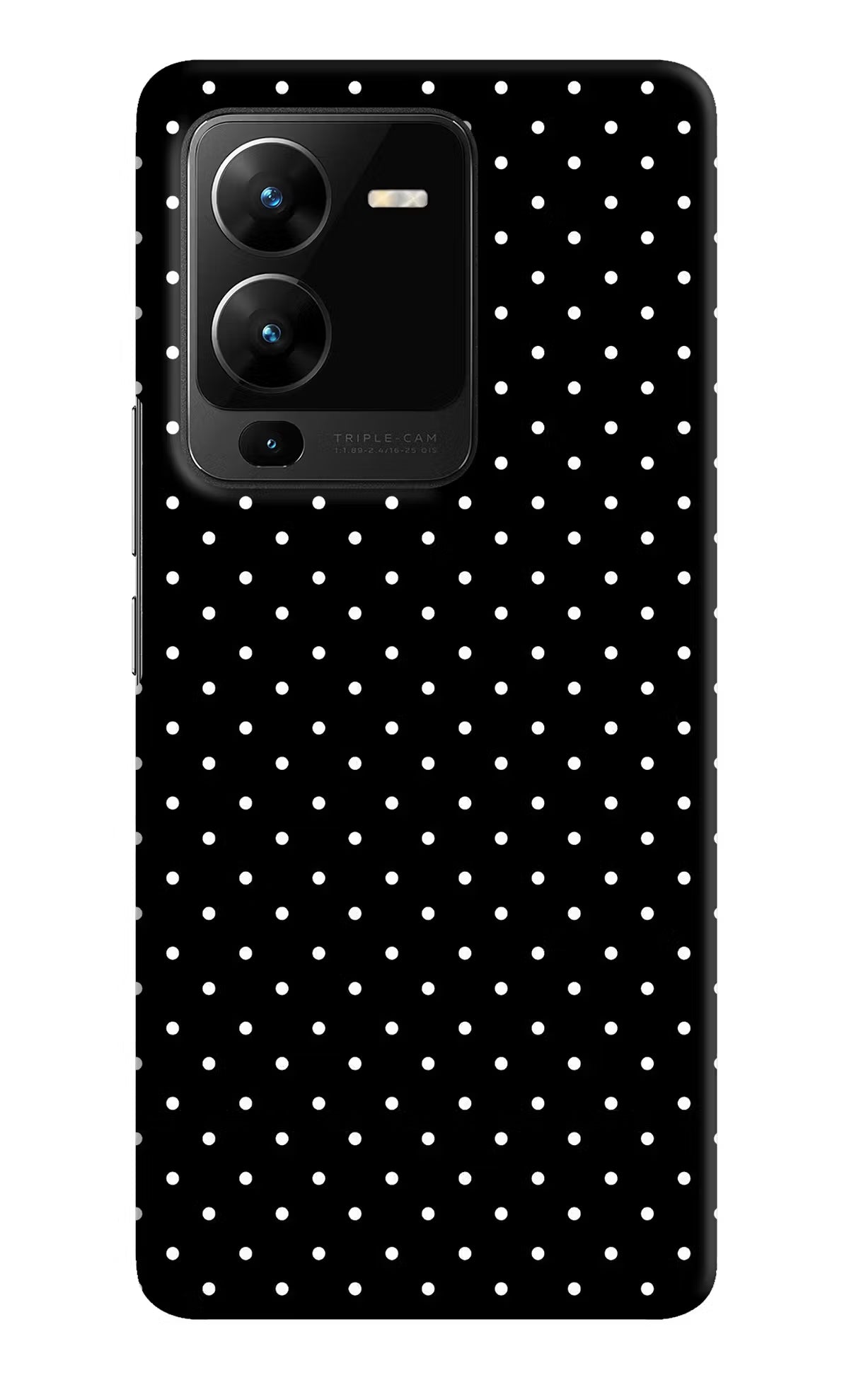 White Dots Vivo V25 Pro 5G Hard Case Back Cover by Casekaro
