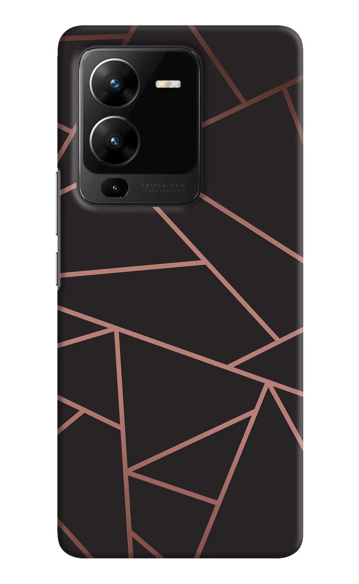 Geometric Pattern Vivo V25 Pro 5G Hard Case Back Cover by Casekaro
