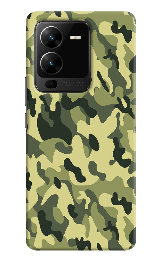 Camouflage Vivo V25 Pro 5G Hard Case Back Cover by Casekaro