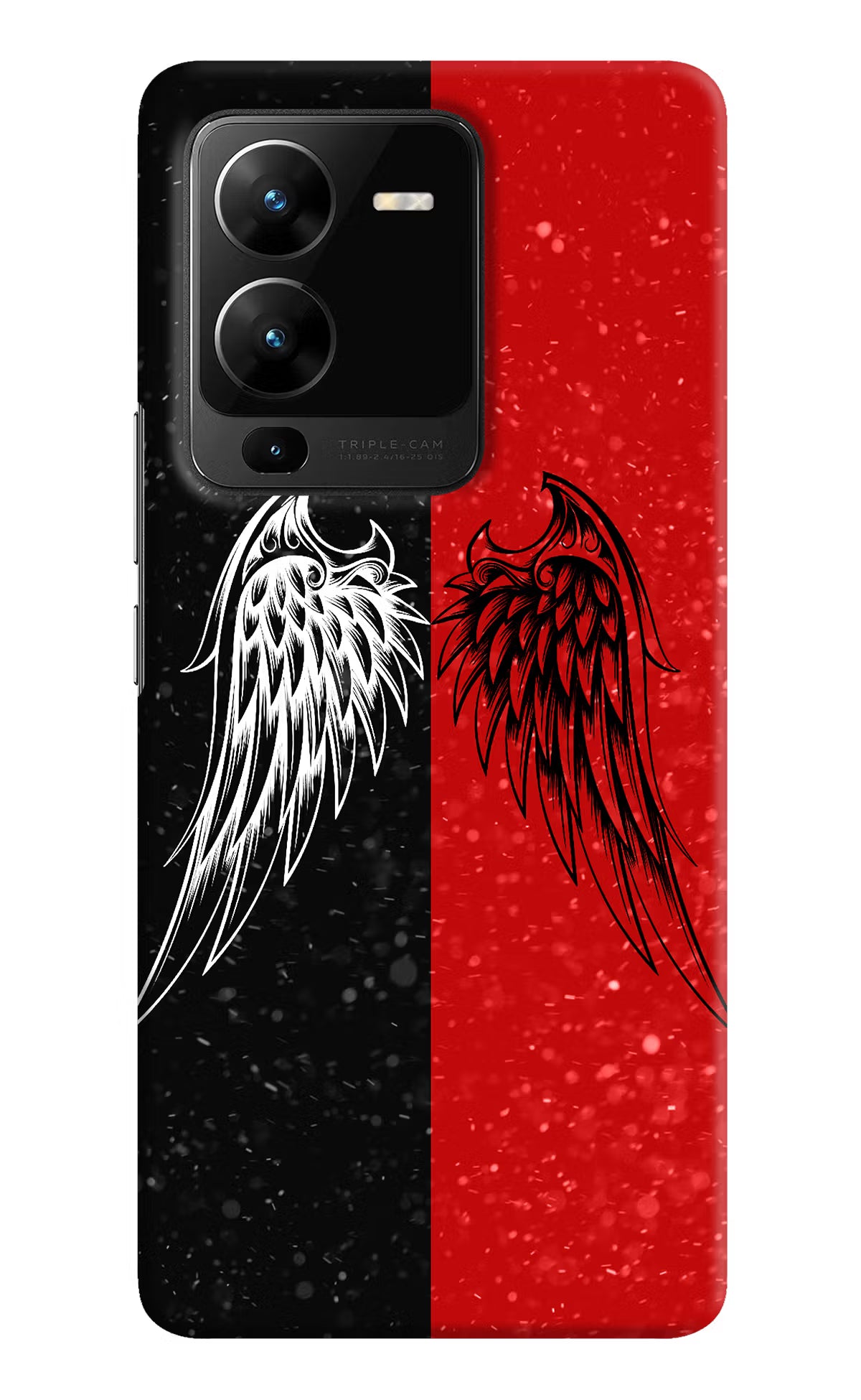 Wings Vivo V25 Pro 5G Hard Case Back Cover by Casekaro