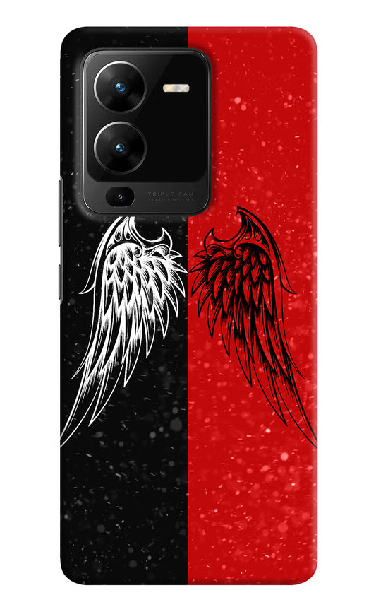Wings Vivo V25 Pro 5G Hard Case Back Cover by Casekaro