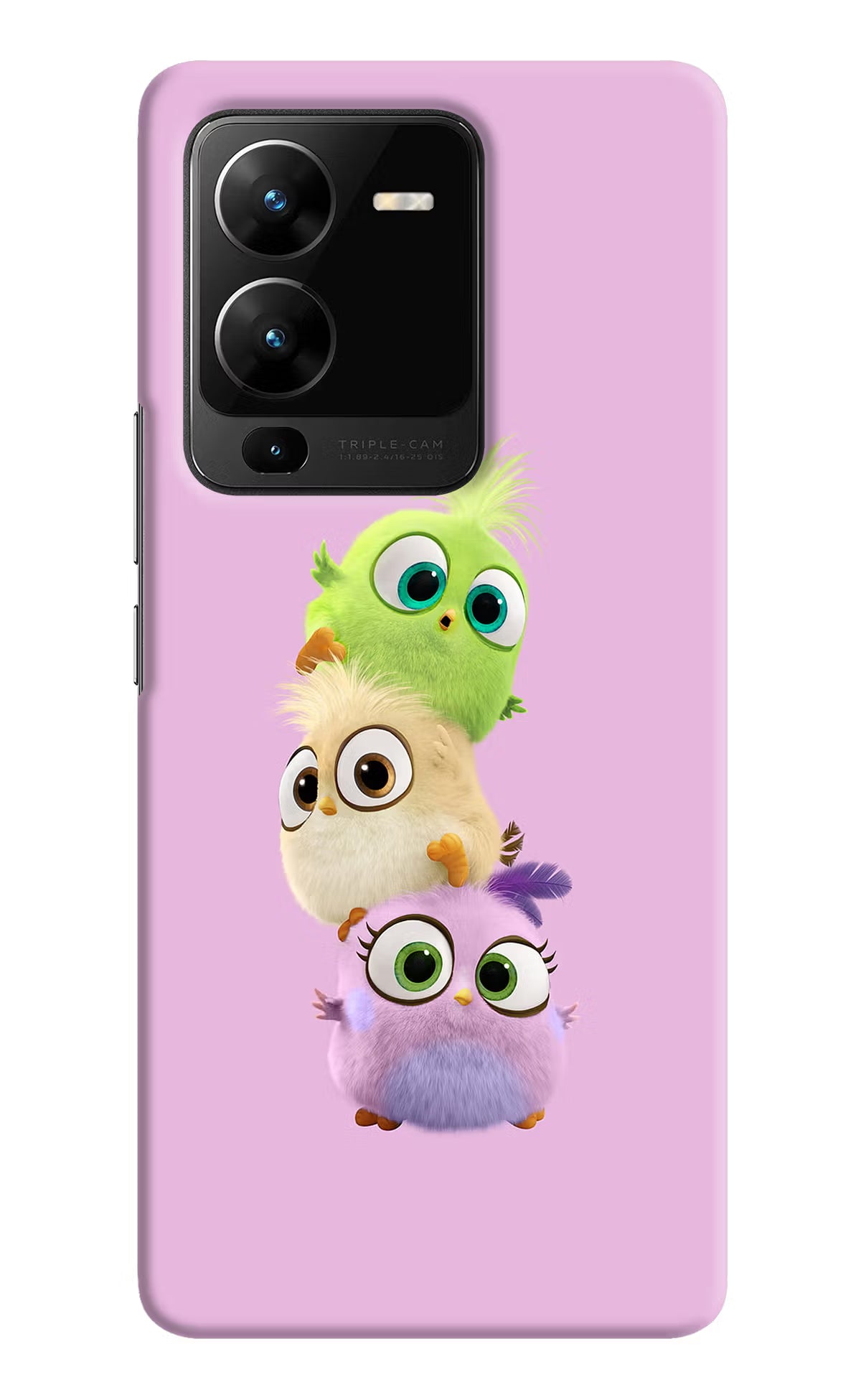 Cute Little Birds Vivo V25 Pro 5G Hard Case Back Cover by Casekaro