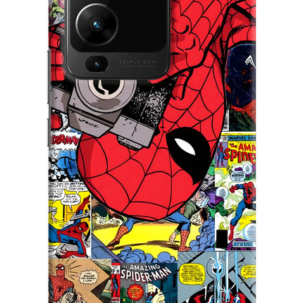 Spider Man Vivo V25 Pro 5G Hard Case Back Cover by Casekaro