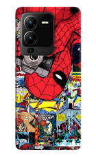 Spider Man Vivo V25 Pro 5G Hard Case Back Cover by Casekaro