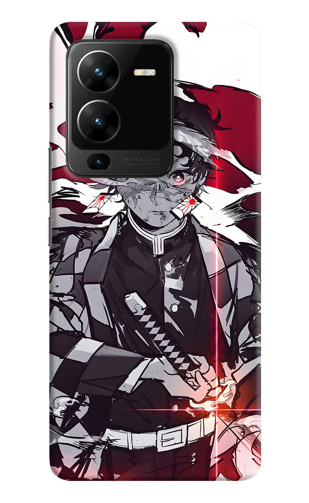 Demon Slayer Vivo V25 Pro 5G Hard Case Back Cover by Casekaro