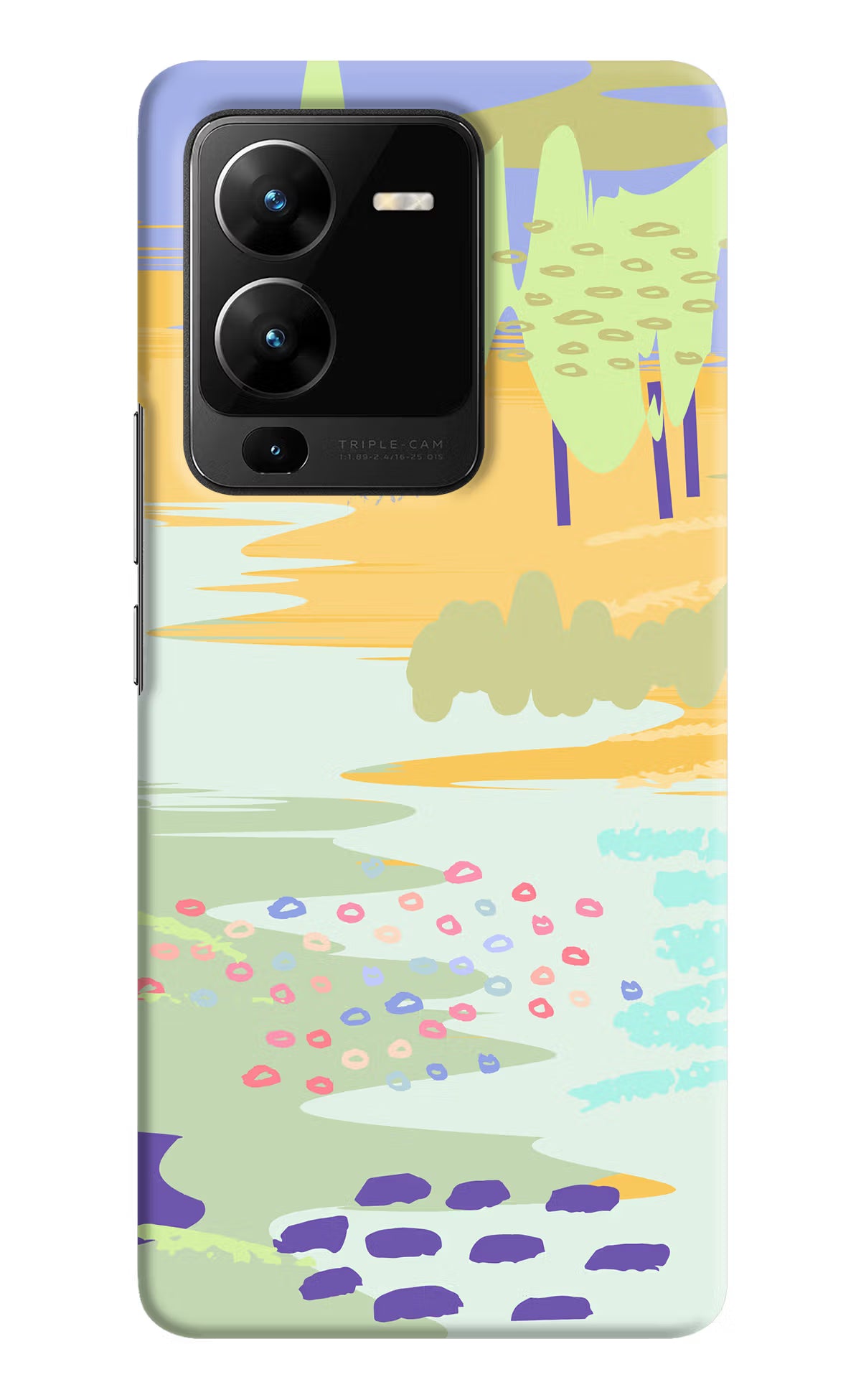 Scenery Vivo V25 Pro 5G Hard Case Back Cover by Casekaro