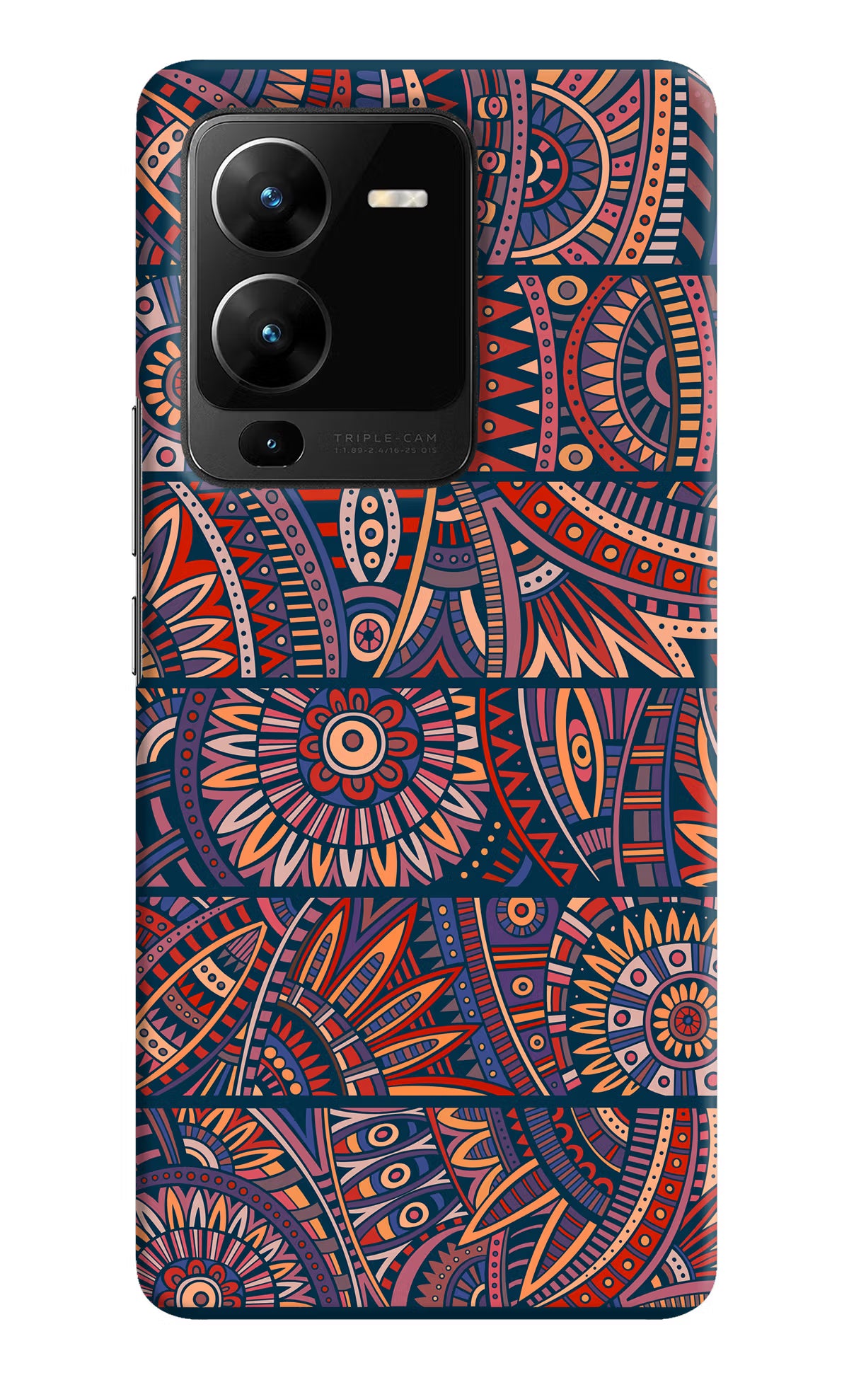 African Culture Design Vivo V25 Pro 5G Hard Case Back Cover by Casekaro