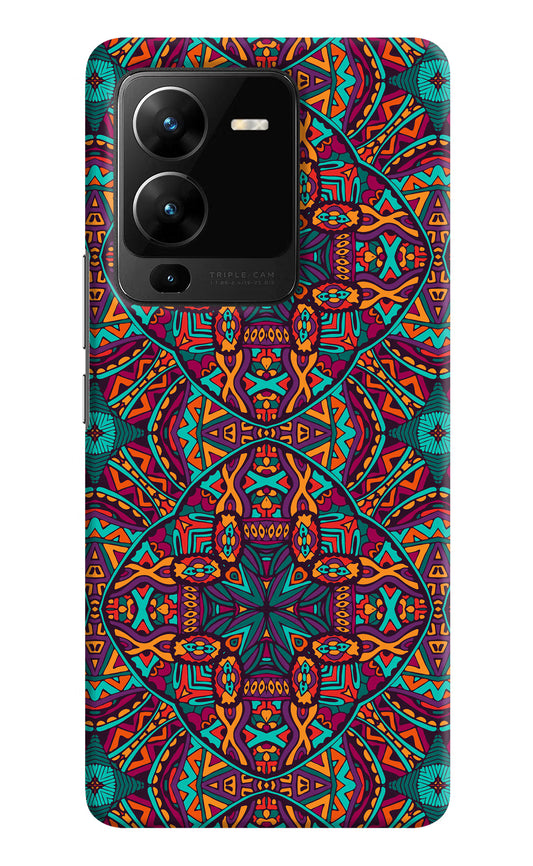 Colour Mandala Vivo V25 Pro 5G Hard Case Back Cover by Casekaro