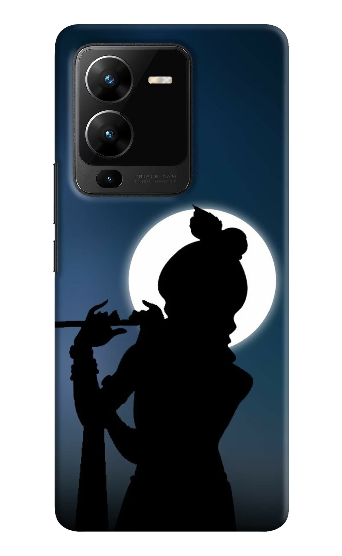 Shri Krishna Silhouette Vivo V25 Pro 5G Hard Case Back Cover by Casekaro