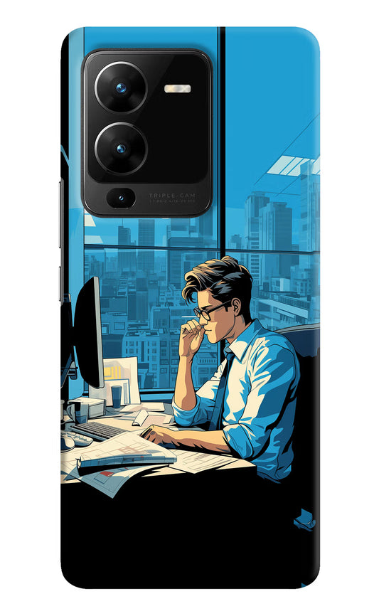 Focused Hustler (AI Generated) Vivo V25 Pro 5G Hard Case Back Cover by Casekaro