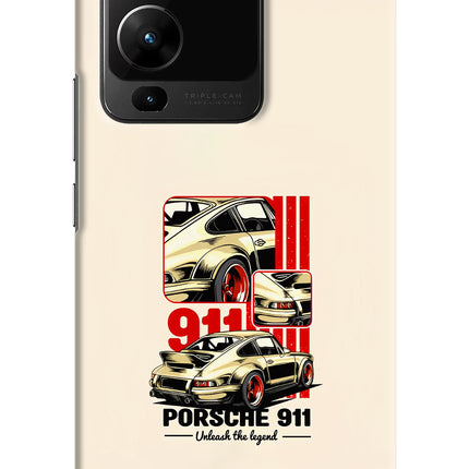 Classic Porsche 911 Vivo V25 Pro 5G Hard Case Back Cover by Casekaro